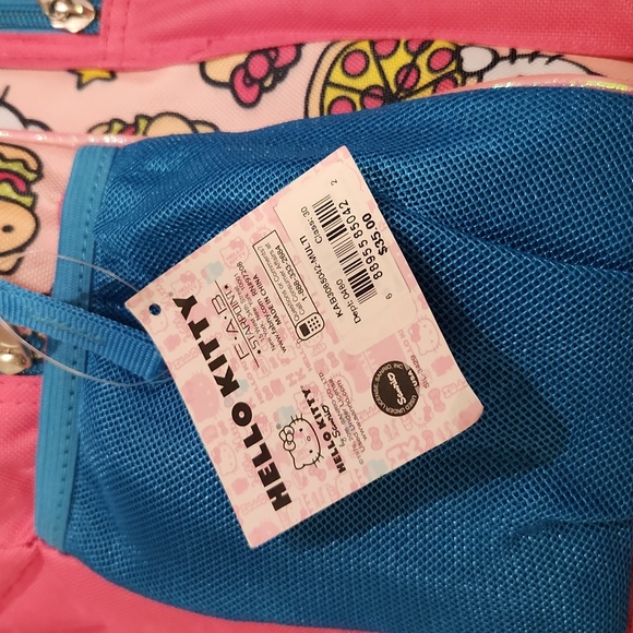 Hello Kitty Hamburger and Fry Fast Food Backpack - Picture 7 of 9